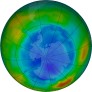 Antarctic Ozone 2011-08-14